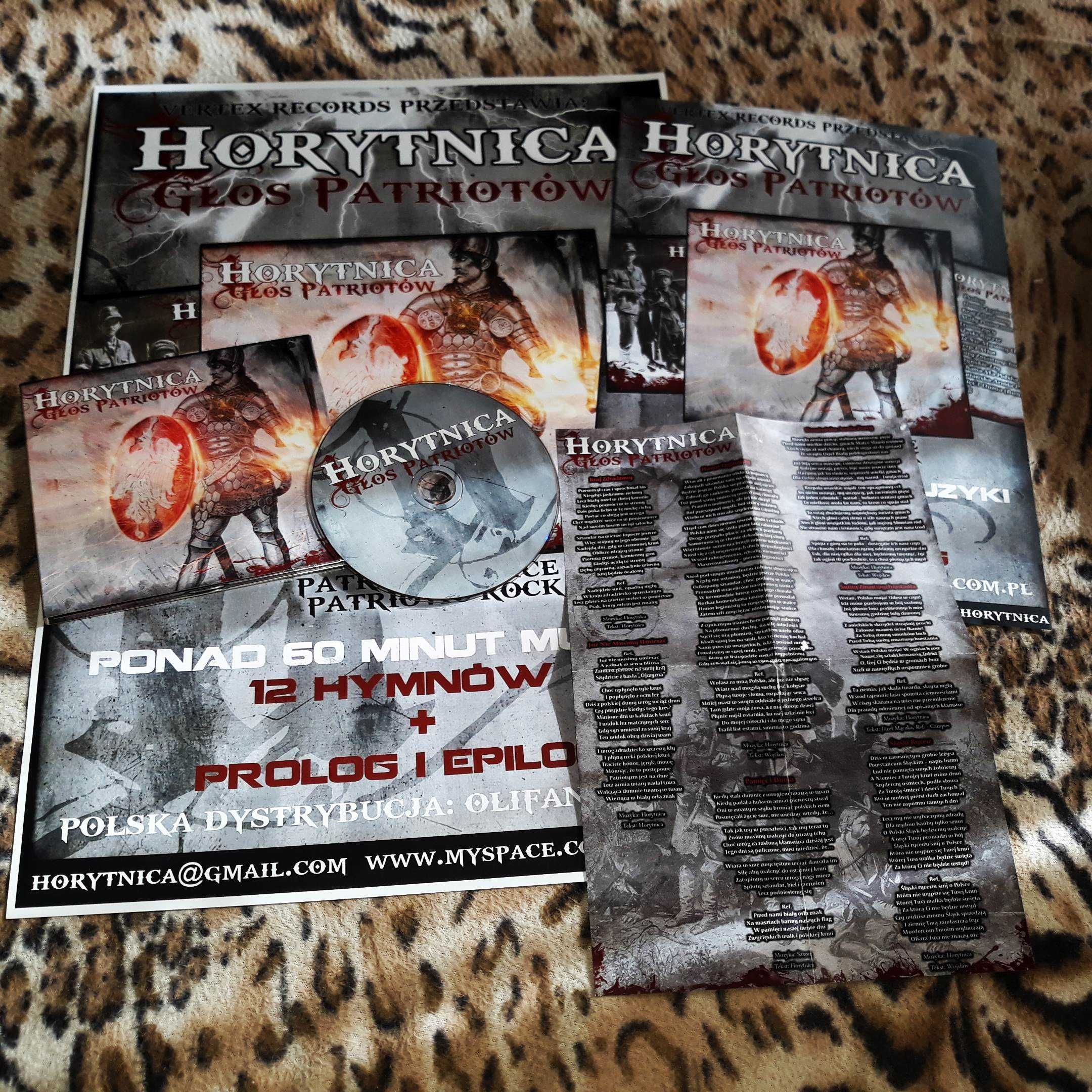 Horytnica - Głos Patriotów CD z 2 plakatami digipack 1 wydanie unikat