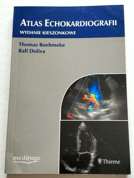 Atlas echokardiografii, Boehmeke, Doliva, wydanie kieszonkowe, NOWA!