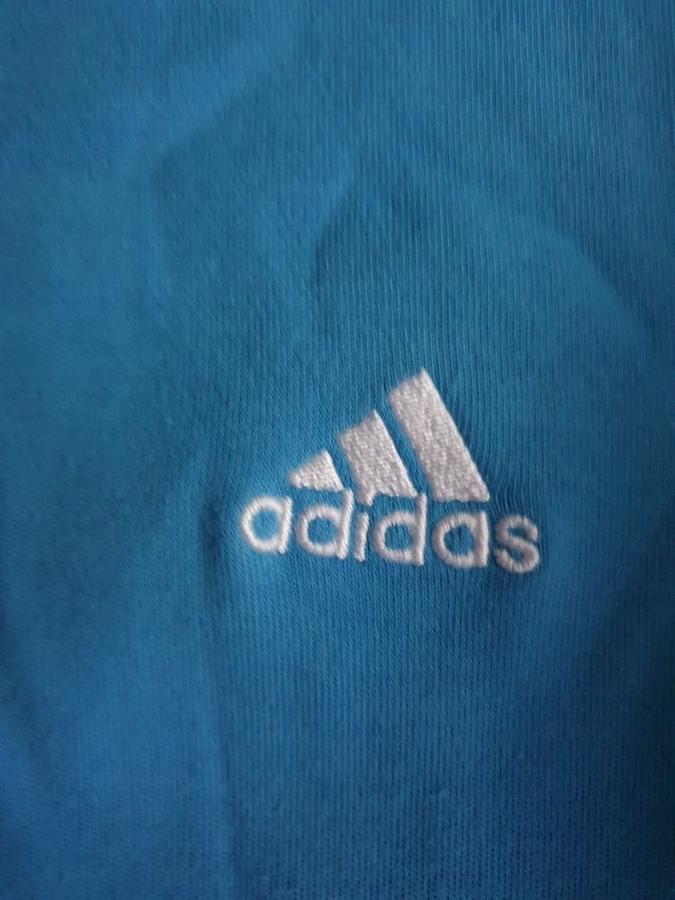 Bluza rozpinana adidas M 38 damska niebieska orginals