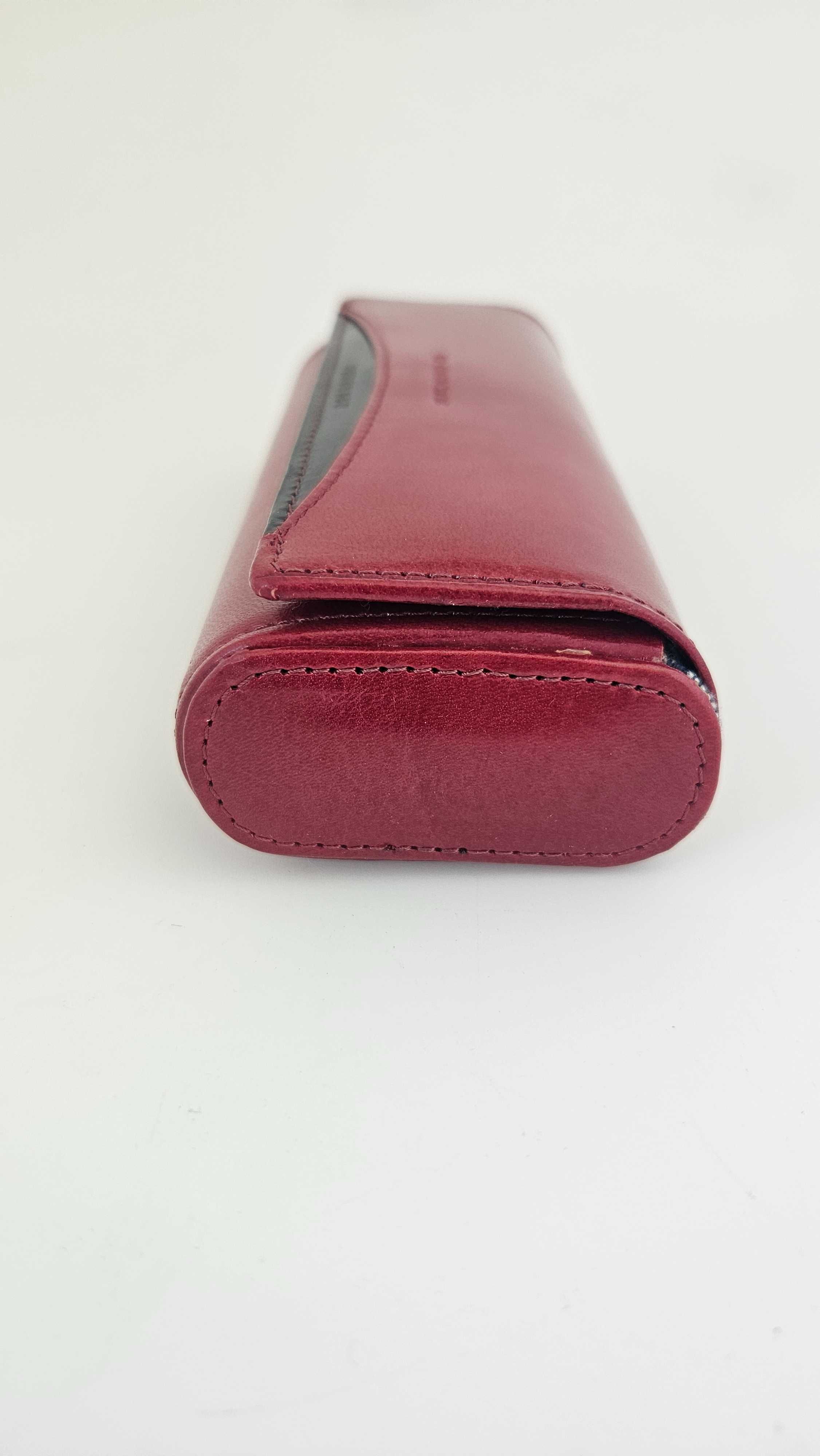 Skórzane etui na okulary VIP COLLECTION – elegancja i trwałość
