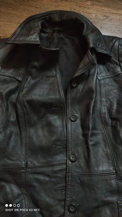 Пиджак, куртка кожаная мужская КОЖА  НАТУРАЛЬНАЯ