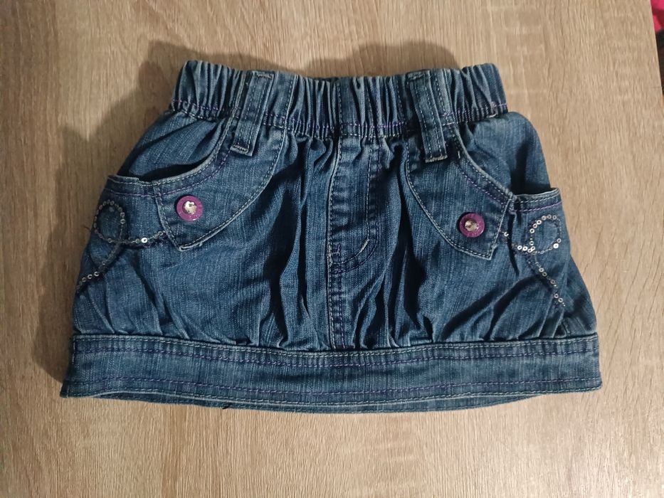 Jeansowa dżinsowa spódniczka