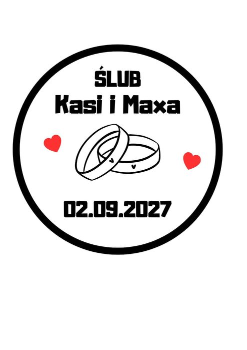 Personalizowanie podstawki na wesele, pamiątka dla gości