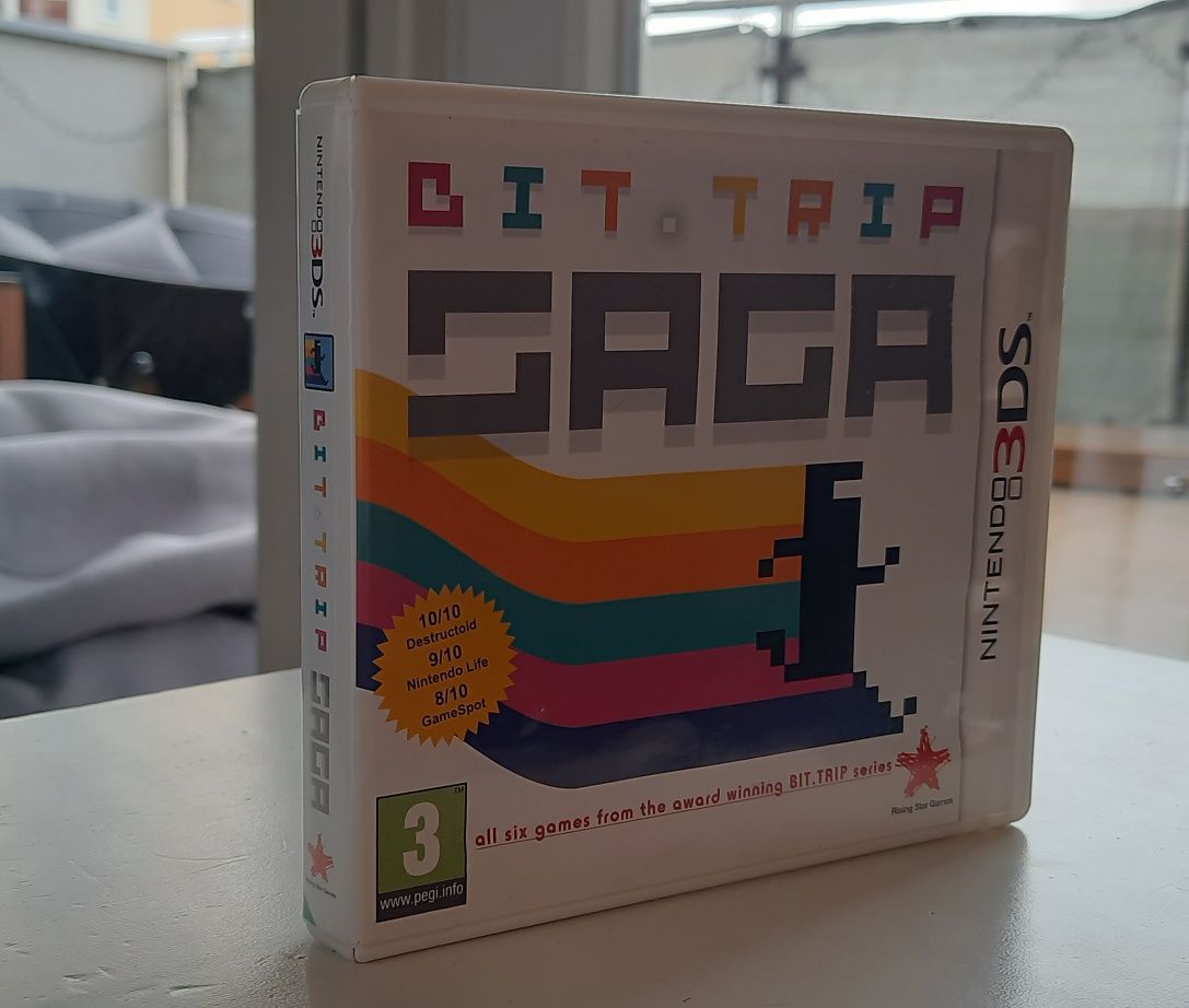 Bit Trip Saga zestaw gier Retro Arcade Rhythm Nintendo 3DS 2DS ANG BDB