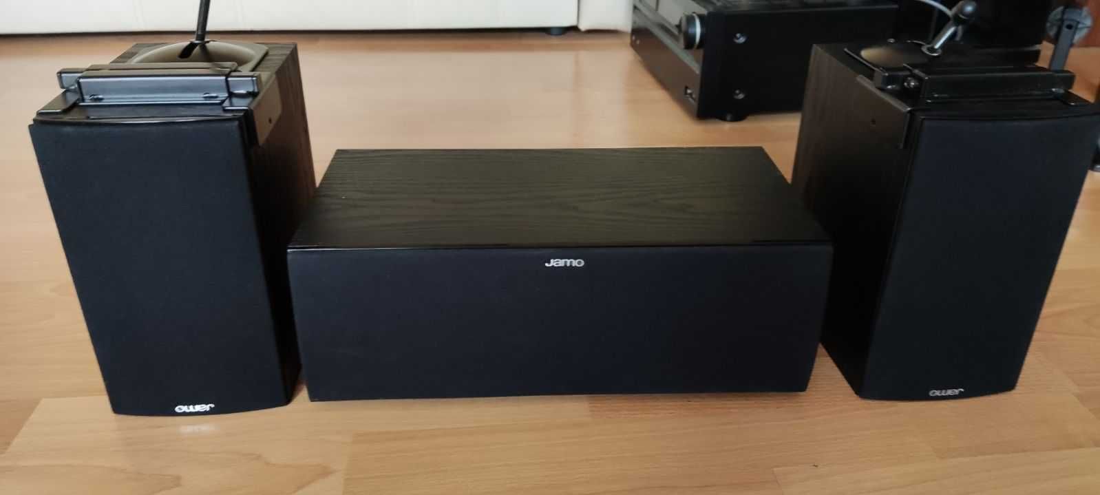 Kino domowe Onkyo TX-NR616, zestaw kolumn Jamo 5.1