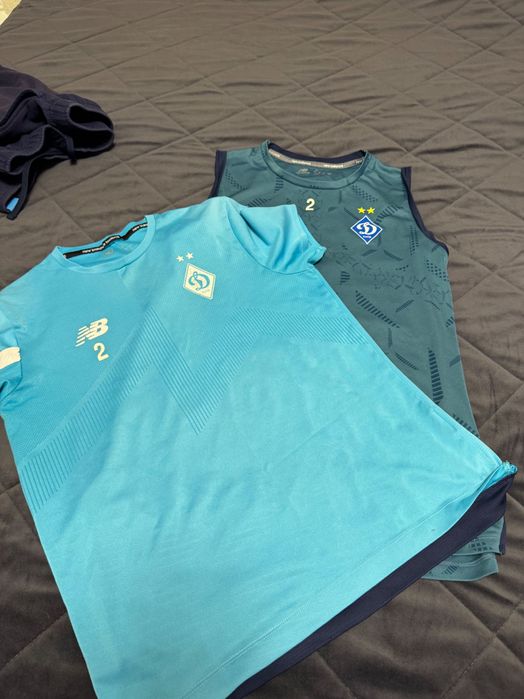 Футболки з екіпірування ФК «Динамо Київ» New Balance (оригінал)