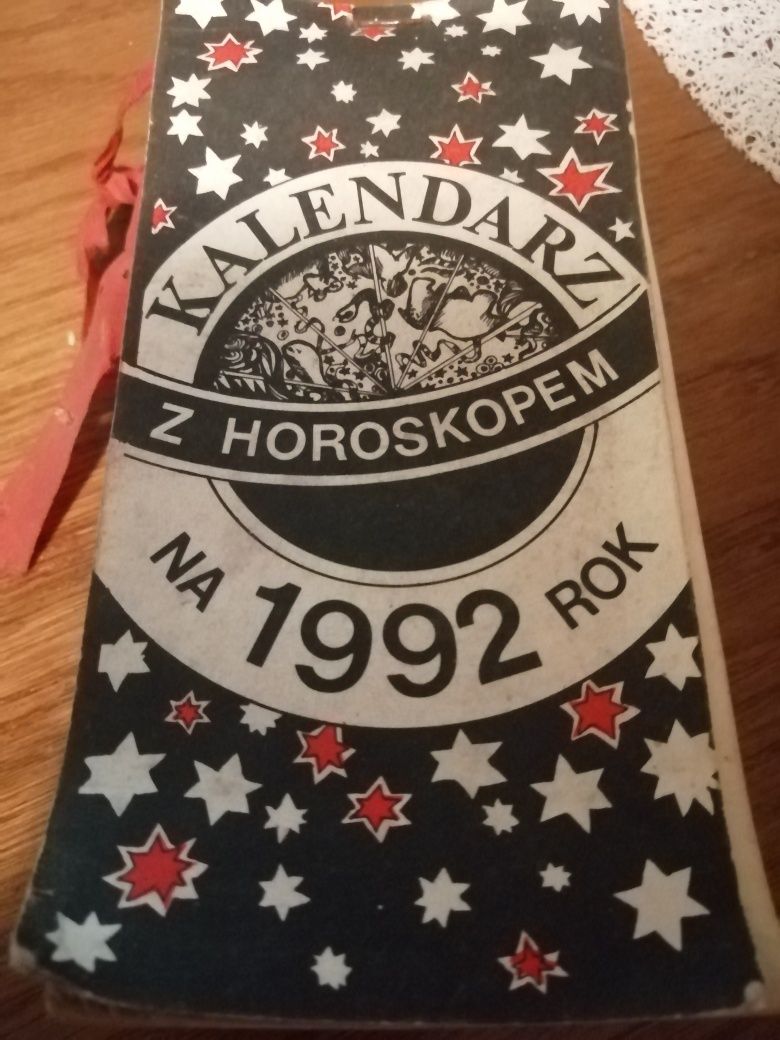 Kalendarz zdzierak 1992