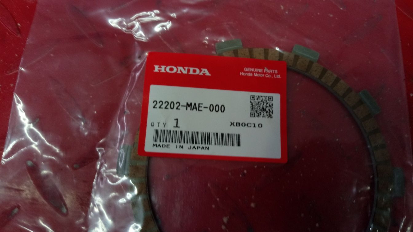 Комплект фрикционих дисків  зчеплення для Honda NC700, NC750(X/XA/S/SA
