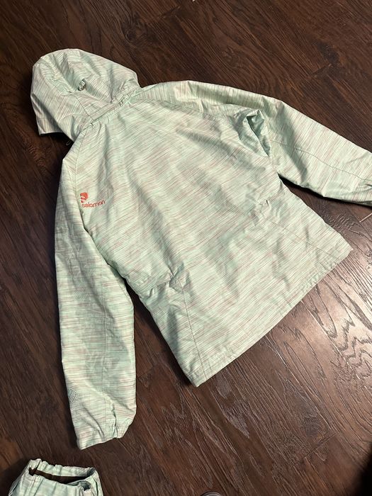 Salomon strój narciarski damski L kurtka i spodnie narciarskie