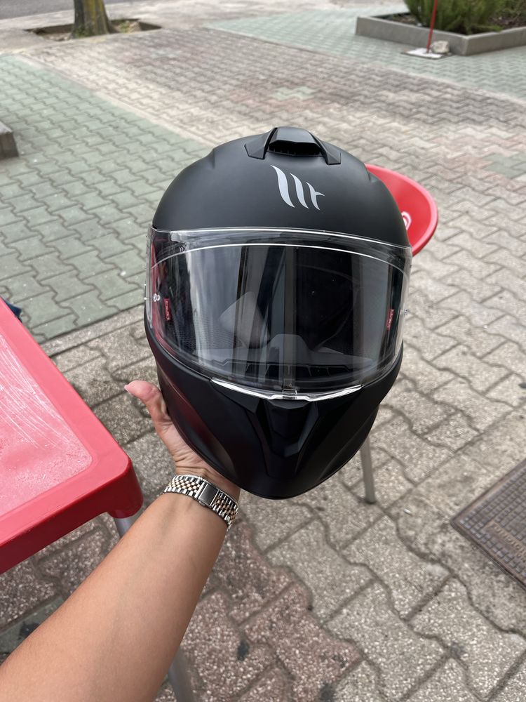 Capacete preto Targo