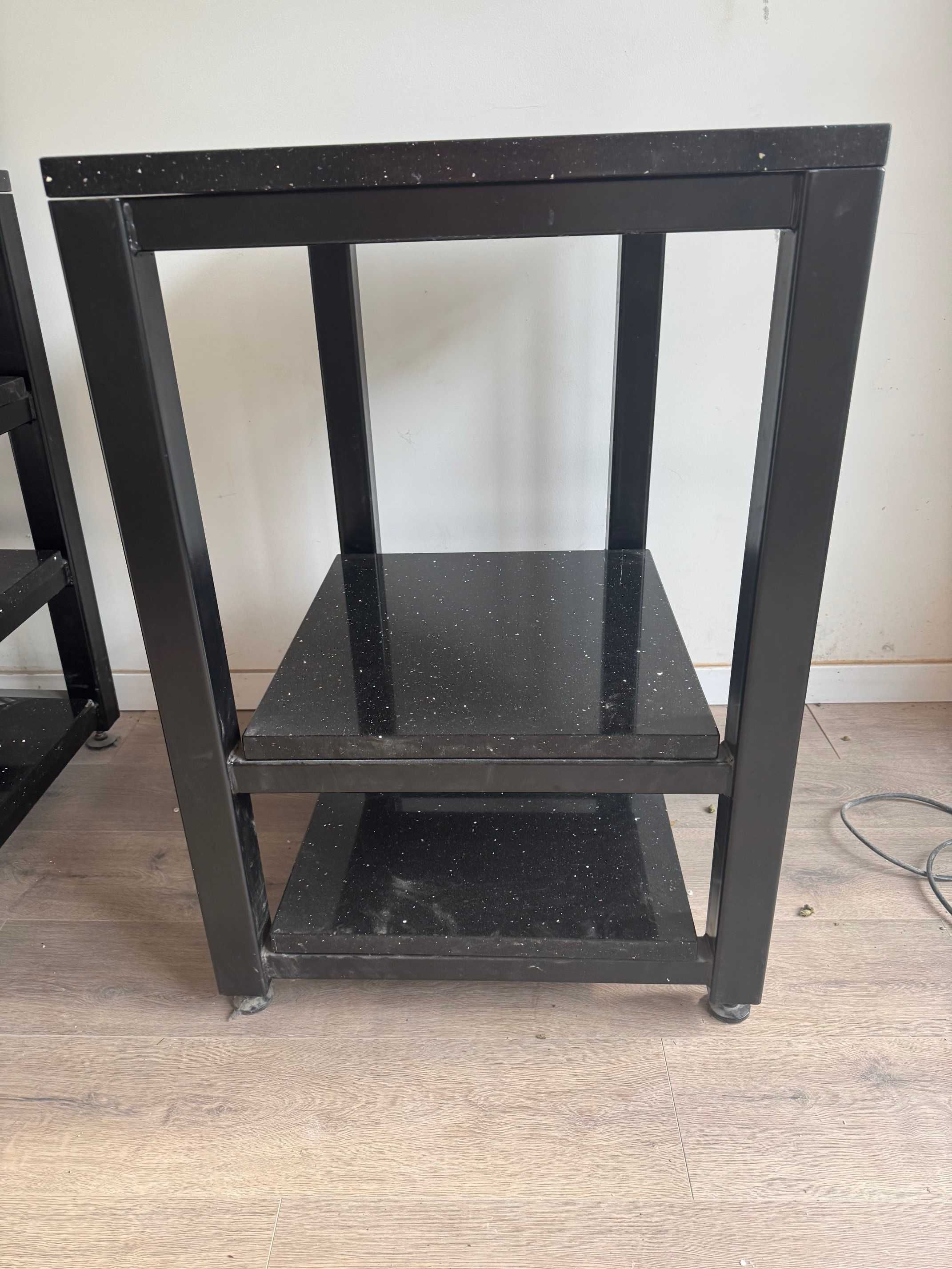 Regały pod sprzęt audio, 2 sztuki