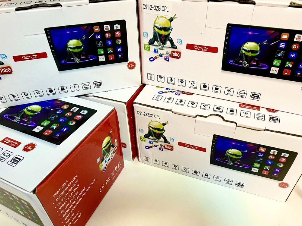 Магнитола 2/32 Android 12 Екран 7 дюймів 2din Новая!