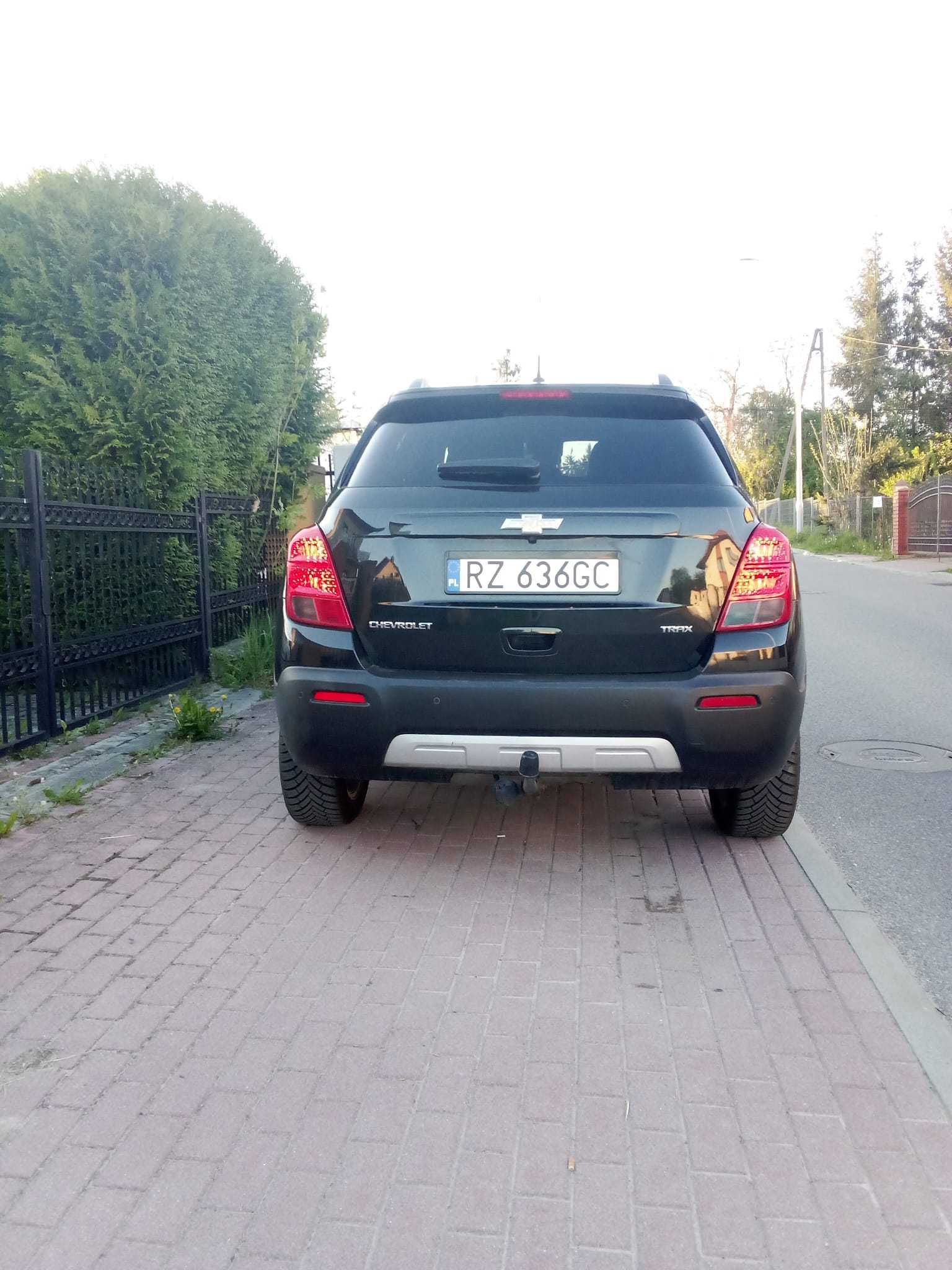 Chevrolet  Trax  napęd  4x 4  jak  (Opel Mokka)