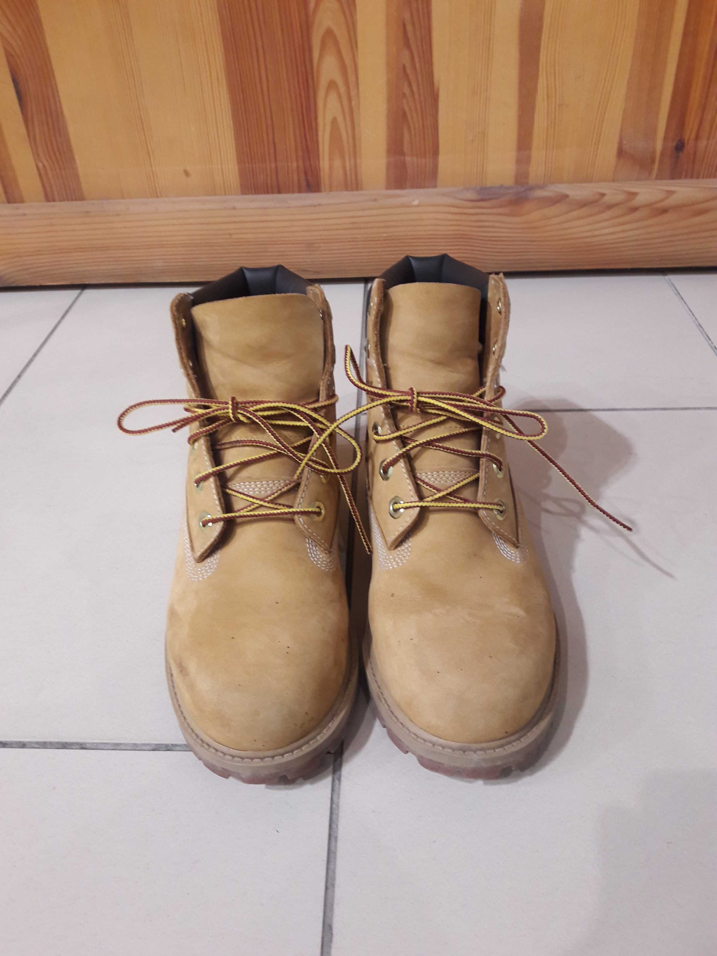 Buty trapery trekkingowe Timberland damskie, brązowe, rozmiar 38