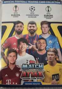 Karty do zabawy Champions League 2021/2022 topps Match Attax