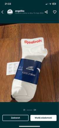 Skarpety reebok 3 pack 40-42