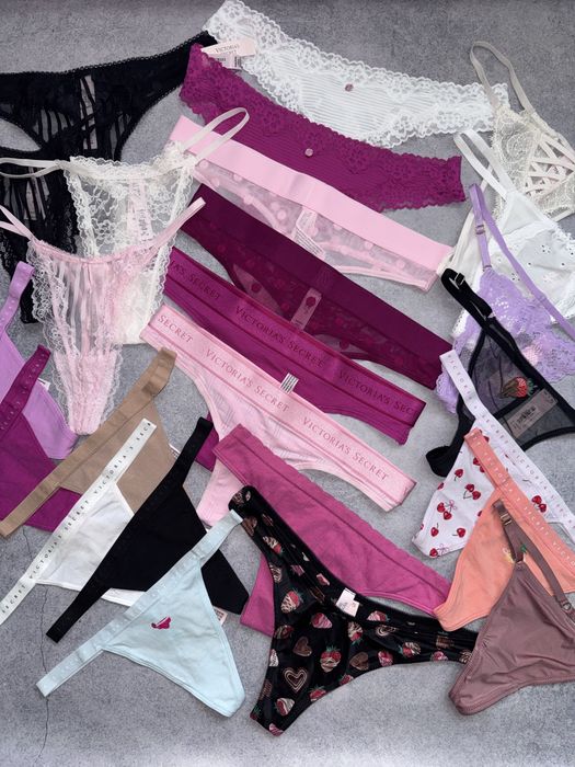 Трусики Victoria’s Secret та Pink стрінги, бразиліани