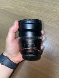 Обʼєктив samyang 24mm t1.5