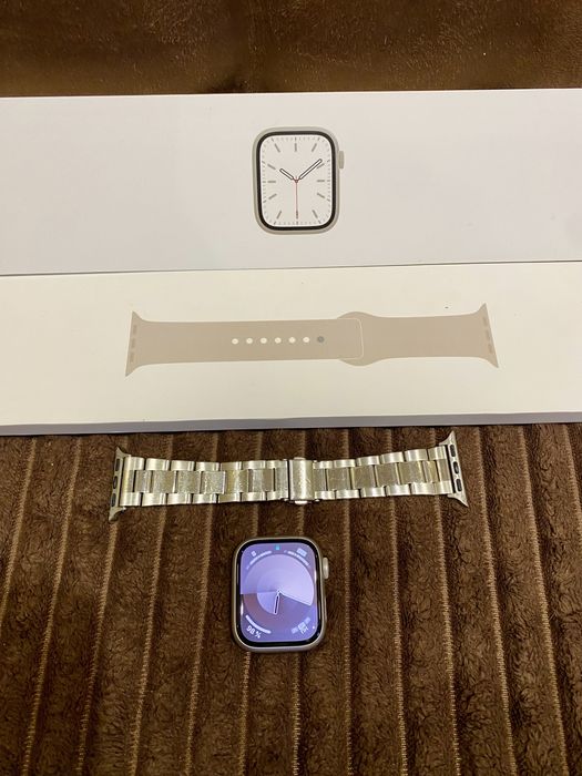 Apple Watch Series 7 Starlight (41мм)