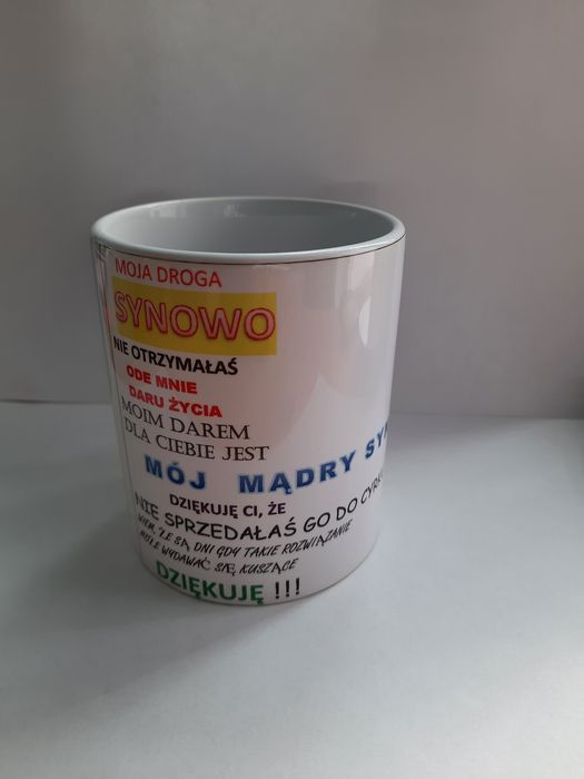 Kubek z nadrukiem