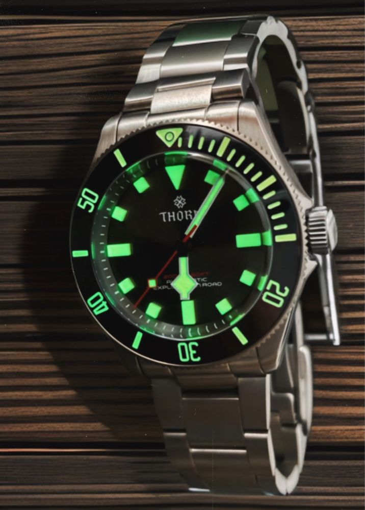 Zegarek THORN pelagos tytanowy, automatyczny szwajcarski SW-200 nowy