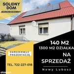 Gotowy dom 140 m² + działka 1300 m² -  Nowy Lubosz