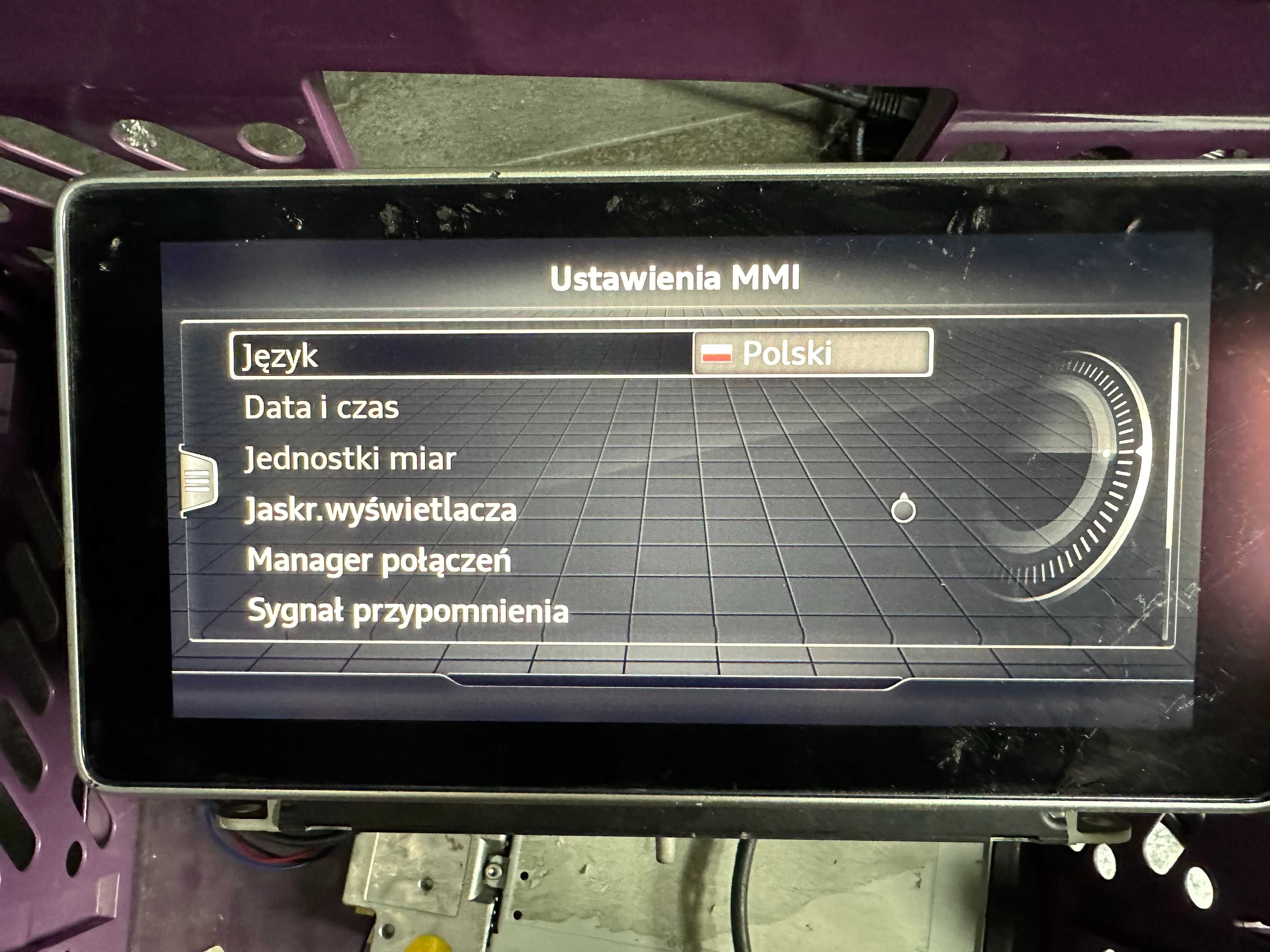 AUDI A3 Q3 Q5 Q7 A4 A5 A6 Konwersja USA EU MMI 3G MIB2 Polskie Menu !!