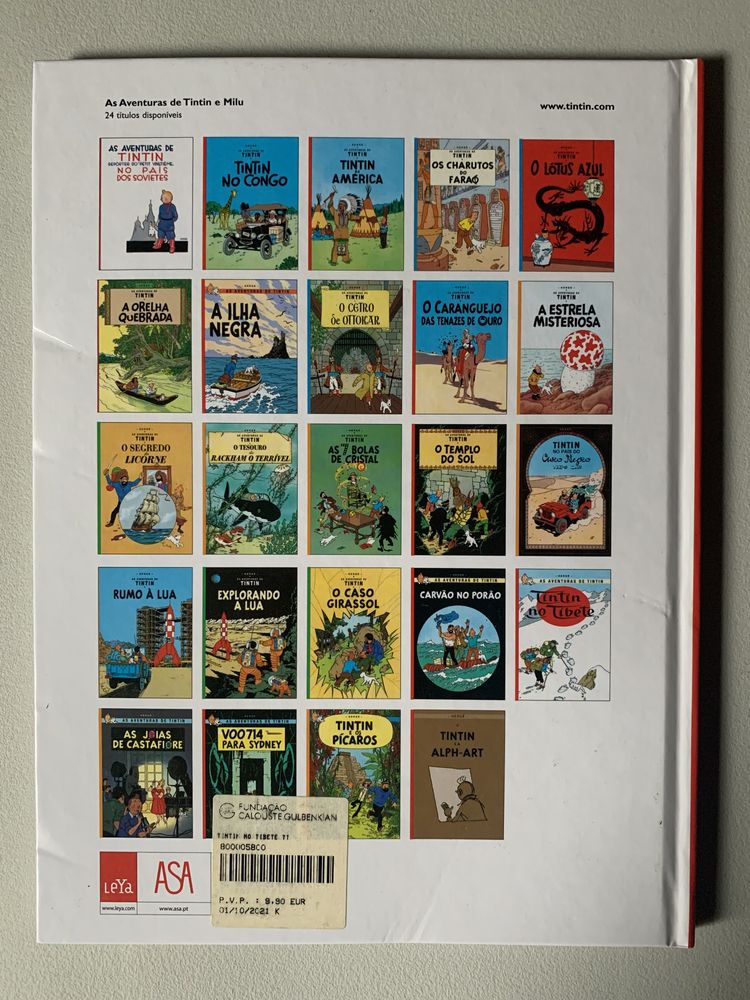 [BD] As Aventuras de Tintin - Tintin no Tibete