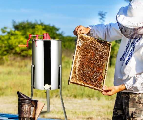 Ręczna Miodarka Styczna – Twój Niezbędnik Pszczelarski DARMOWA DOSTAWA