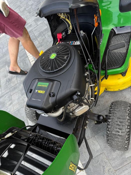 kosiarka traktorek john deere x135r