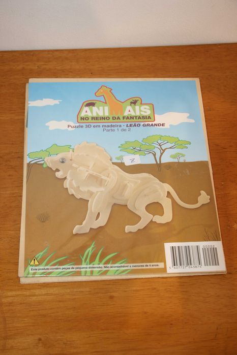 Puzzle 3D Madeira - Leão