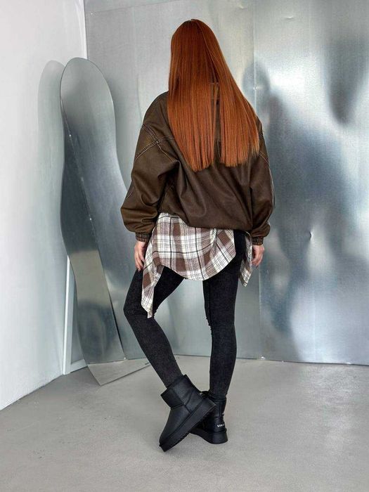 Жіночі зимові уггі [36-41] натуральна шкіра, хутро | тепле взуття