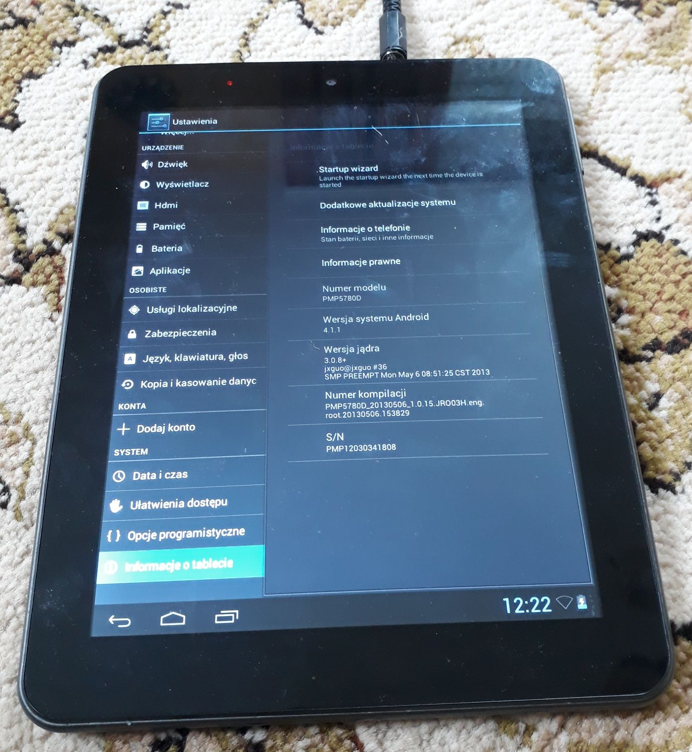 Tablet Prestigio Multipad 2