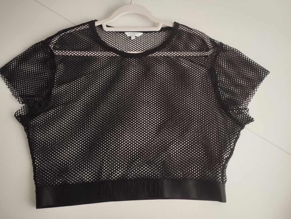 Top siateczkowy Calvin Klein swimwear damski L