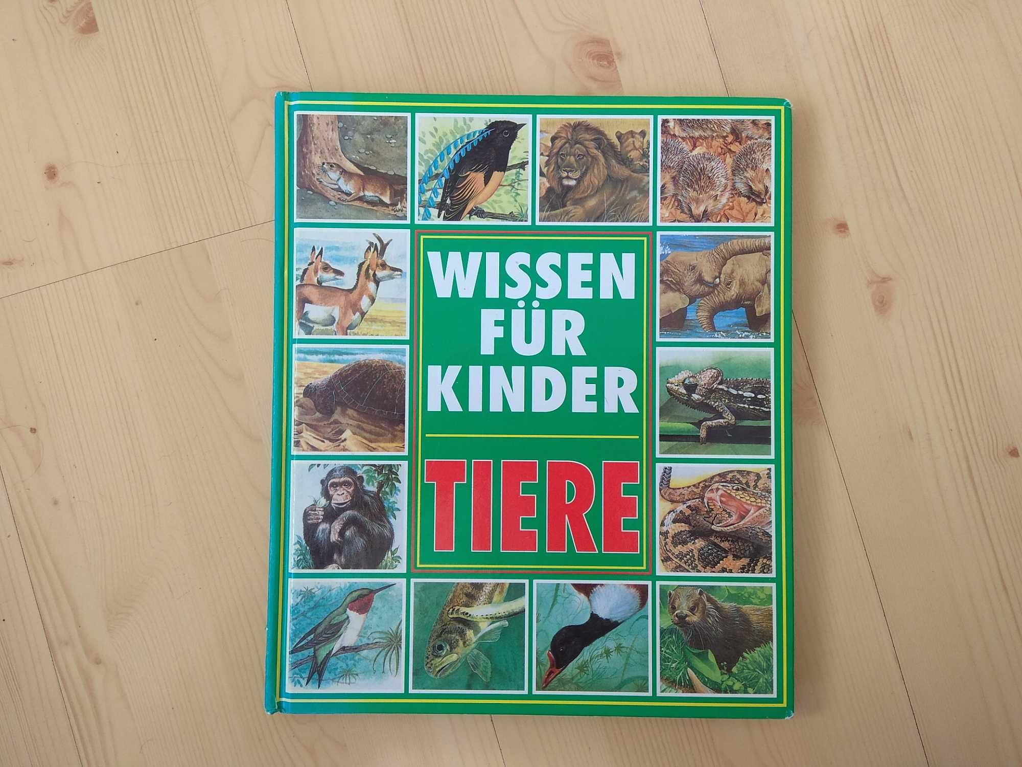 Książka po niemiecku dla dzieci, Wissen für Kinder-Tiere