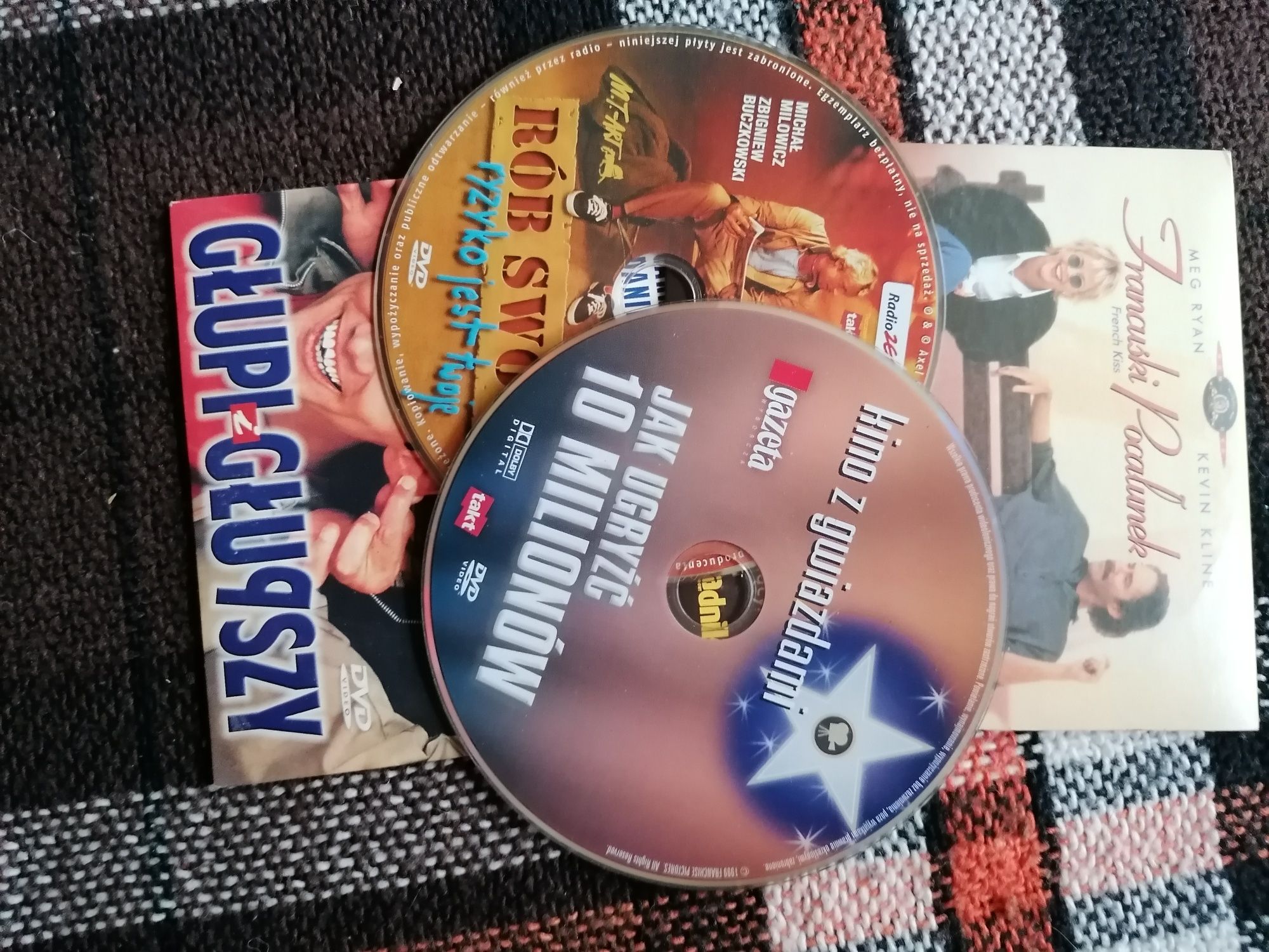 Filmy na płytkach dwd