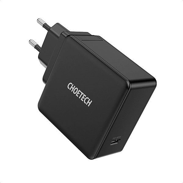 Choetech szybka ładowarka sieciowa Usb Typ C Pd 60w 3a czarny (q4004-e