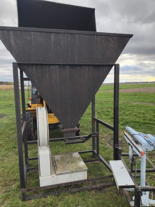 Pakownica workownica waga zgrzewarka do węgla groszku peletu kruszywa