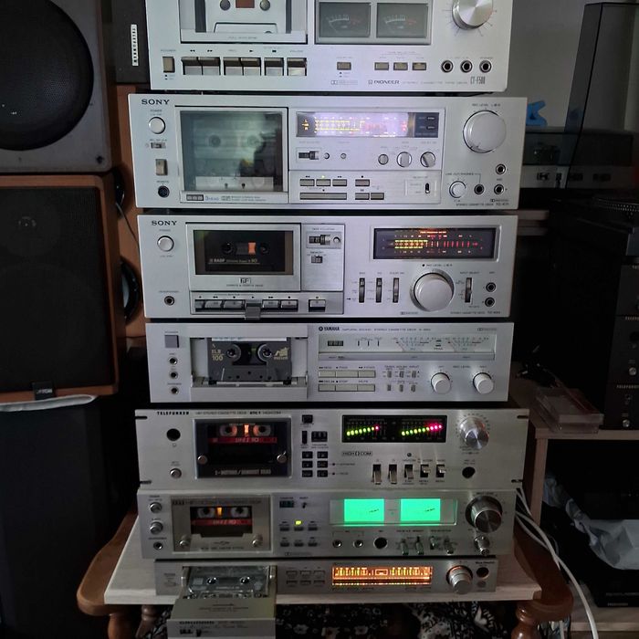 касетні декі Dual Grundig Telefunken Wega ITT Yamaha Sony Pioneer