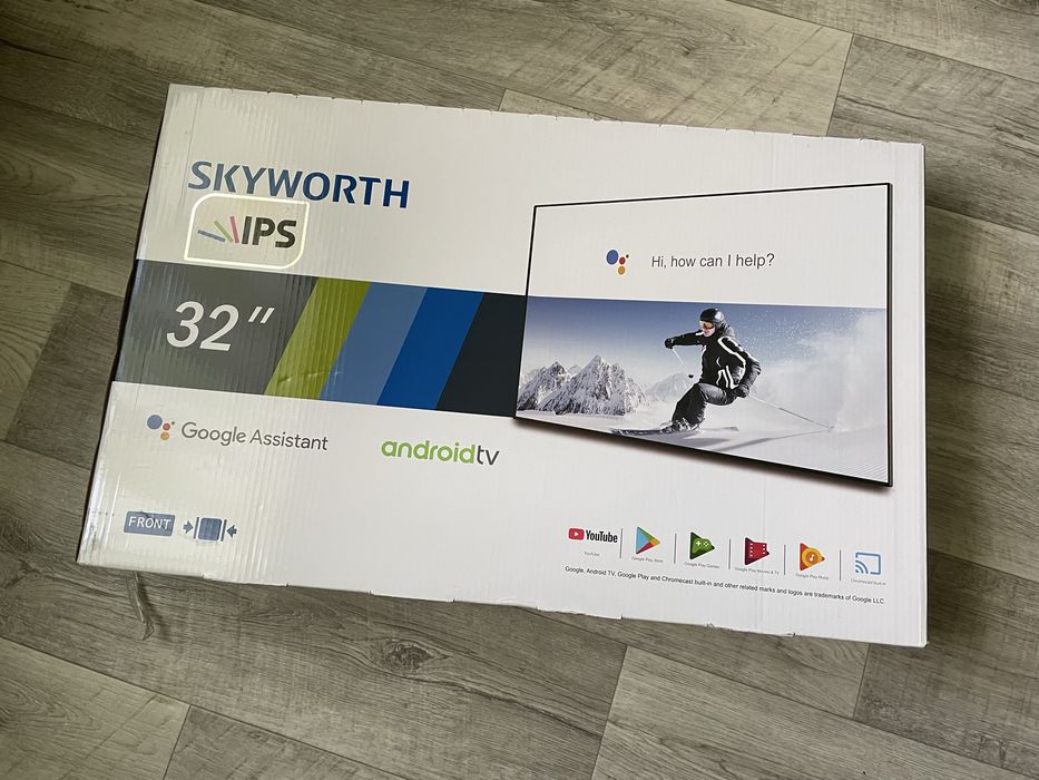 Телевизор Skyworth 32E6A (32E6 AI) под ремонт или на запчасти.