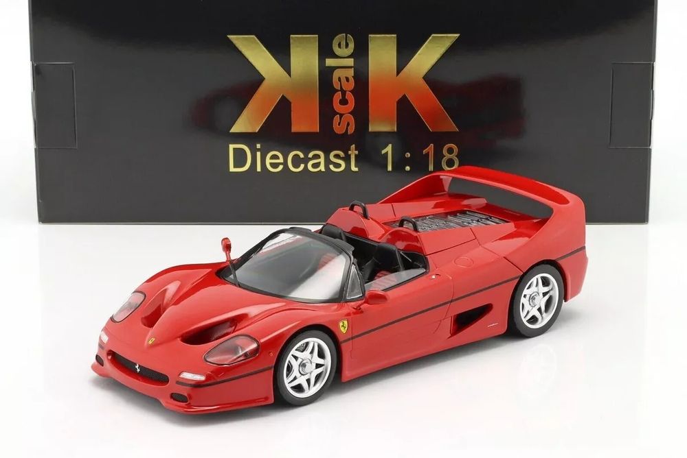 Kk-scale 1:18 ferrari F50 conversivel ano 1995