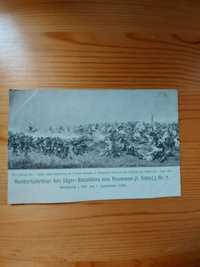 Karta pocztowa bitwa pod Jelenią Górą 1908