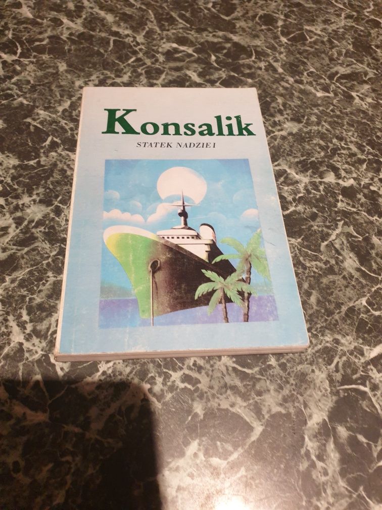 ksiazka Statek nadziei -Konsalik