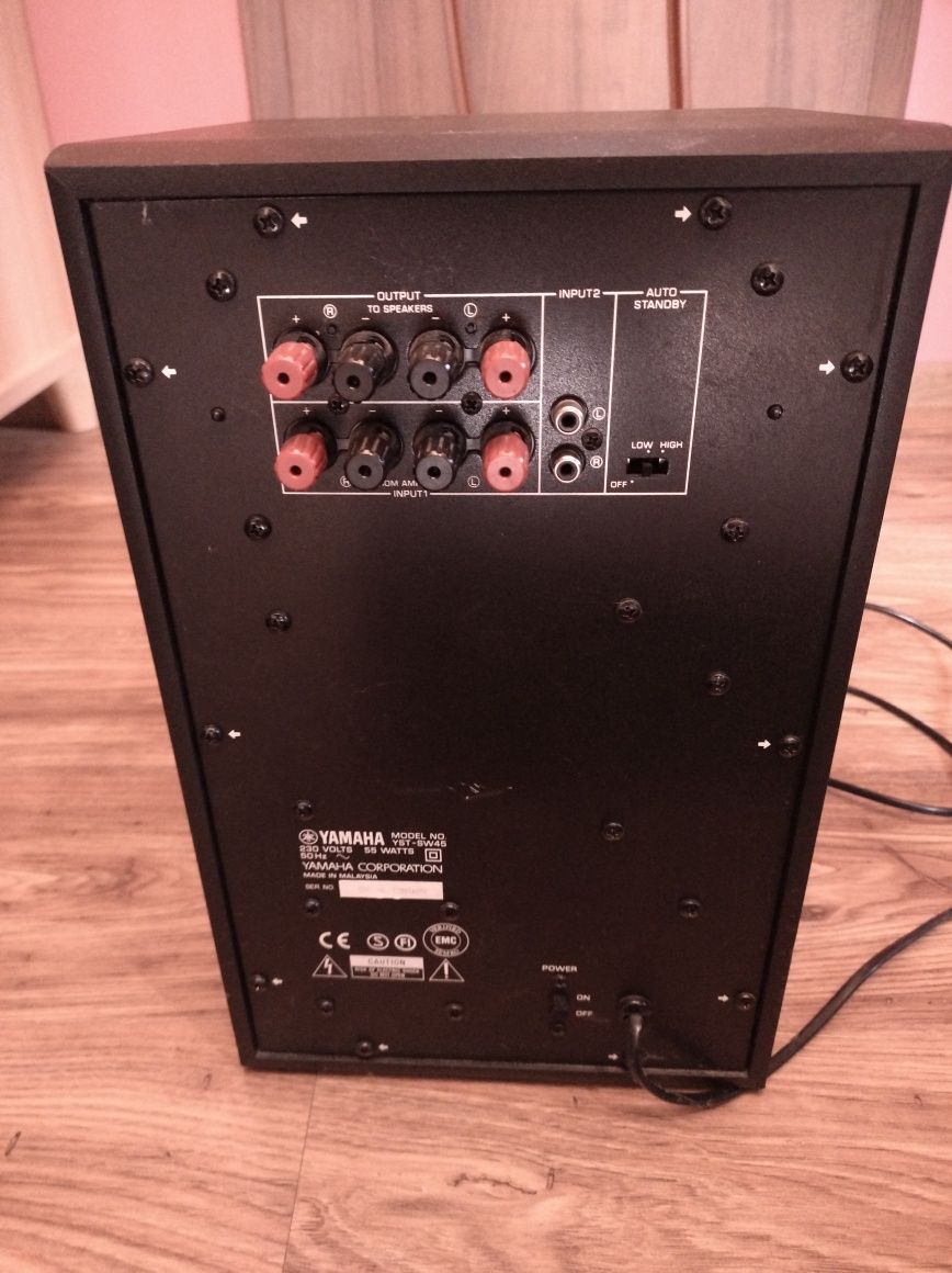 Kino domowe 5.1 - Audio Pro Avanto - Denon AVR-X1000 - Sub Yamaha