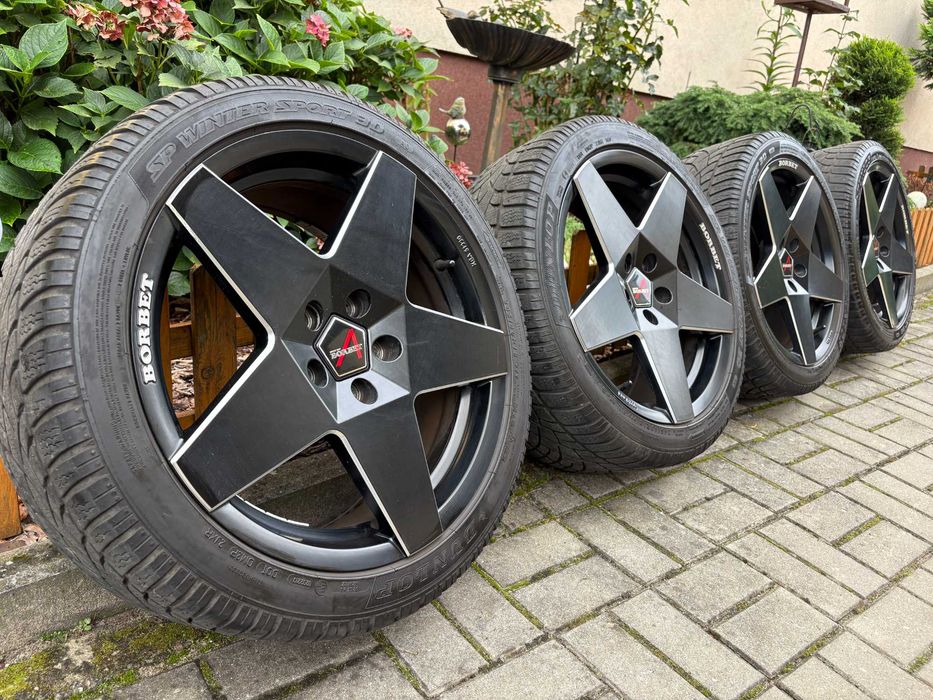 BORBET A Koła Alufelgi 5x112 Golf Leon Octavia Caddy Touran TT 18 cali