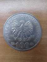 Moneta 100 złotych, 1987 rok, Kazimierz III Wielki