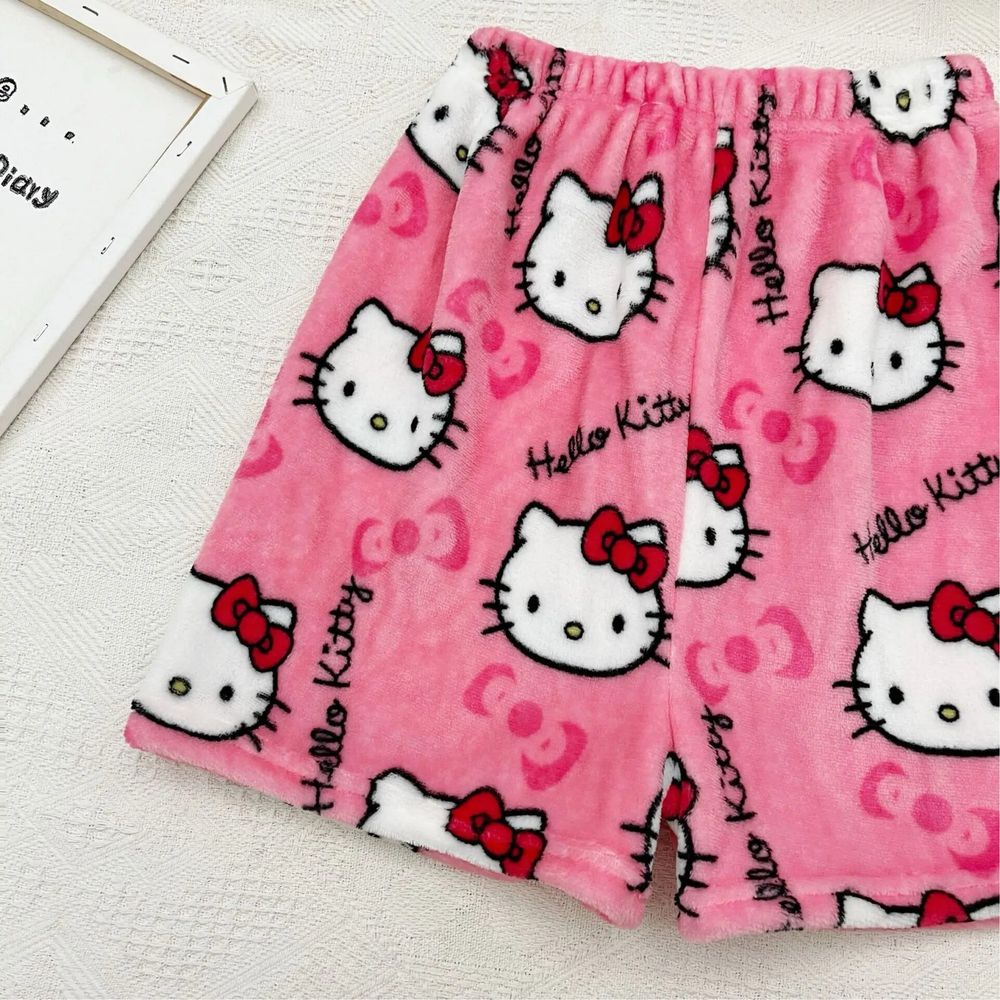 Шорти/шорты Hello Kitty хелоу кітті/плюшеві шорти