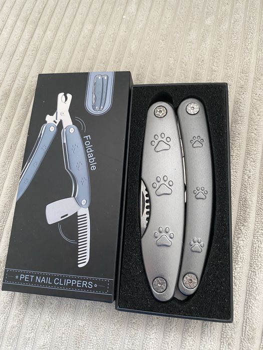składany obcinacz do pazurów dla zwierząt
