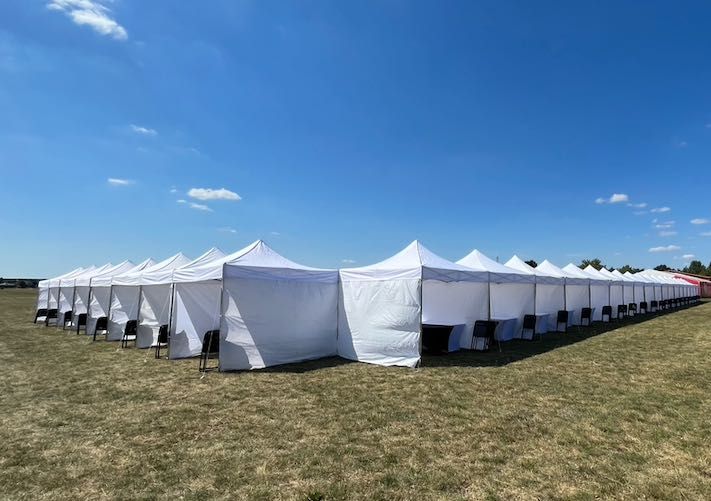 Wynajem namiotów na komunie wesele poprawiny pełne wyposażenie