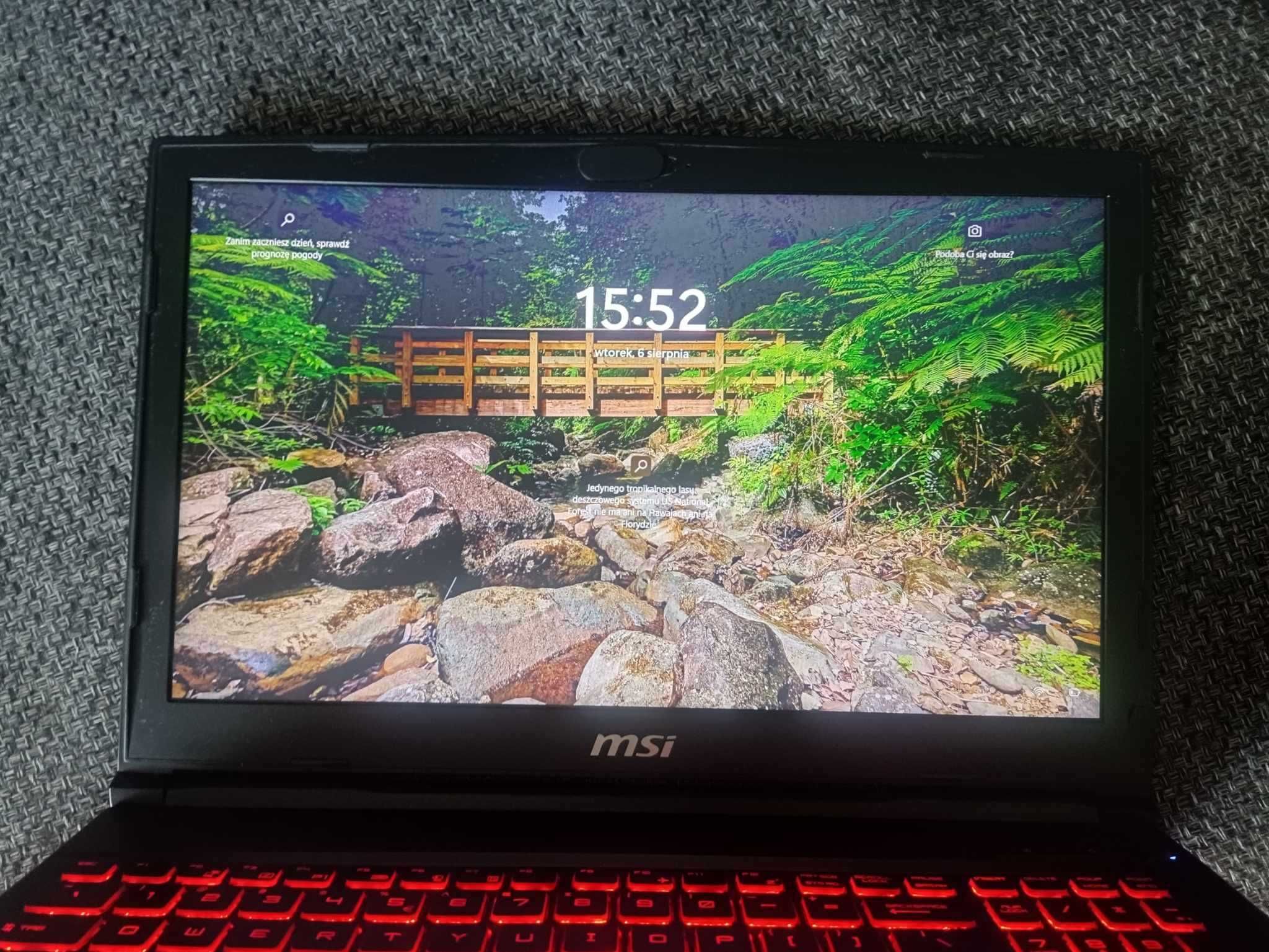 Laptop MSI GL63 8RD – Idealny do gier i montażu filmów!